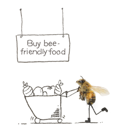 Buy bee friendly food